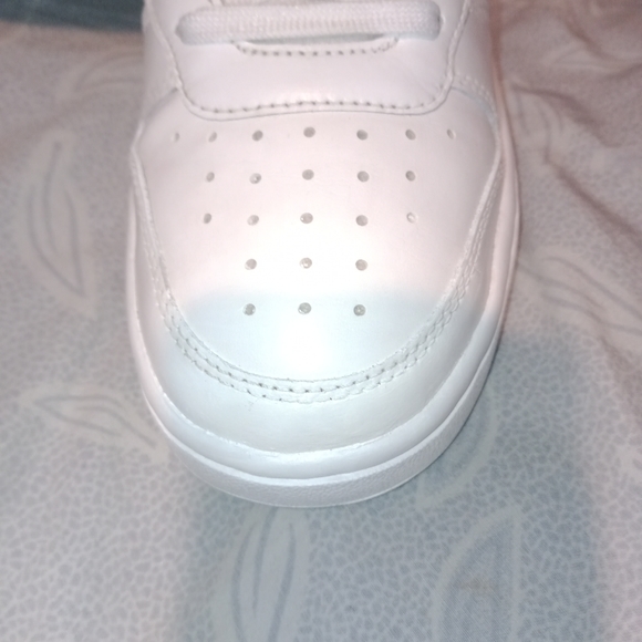 Nike Court Borough Low 2 'White Dark Purple Dust' BQ5448-112 ( Size 6 / 7.5 wome - Picture 7 of 11